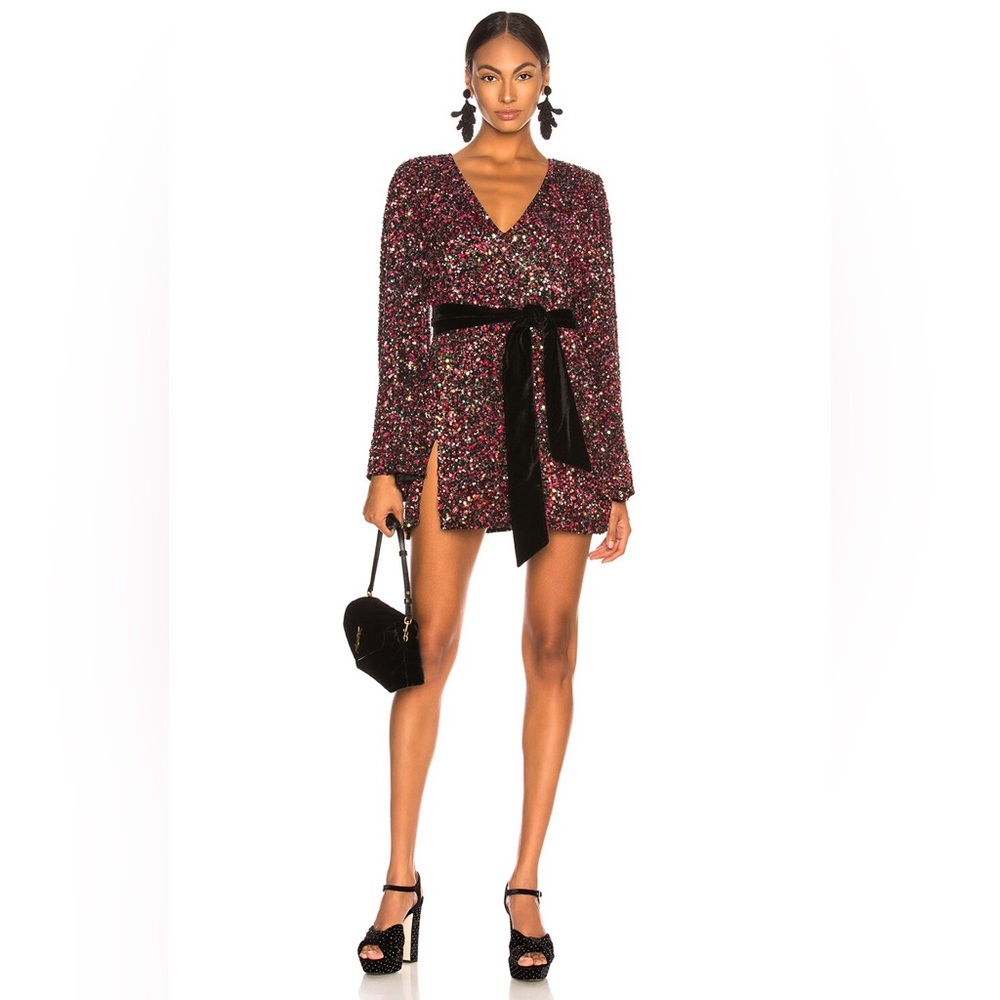 Retrofete Hayden Dress in Multi‎ Size S